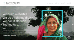 Desktop Screenshot of culturefoundry.com